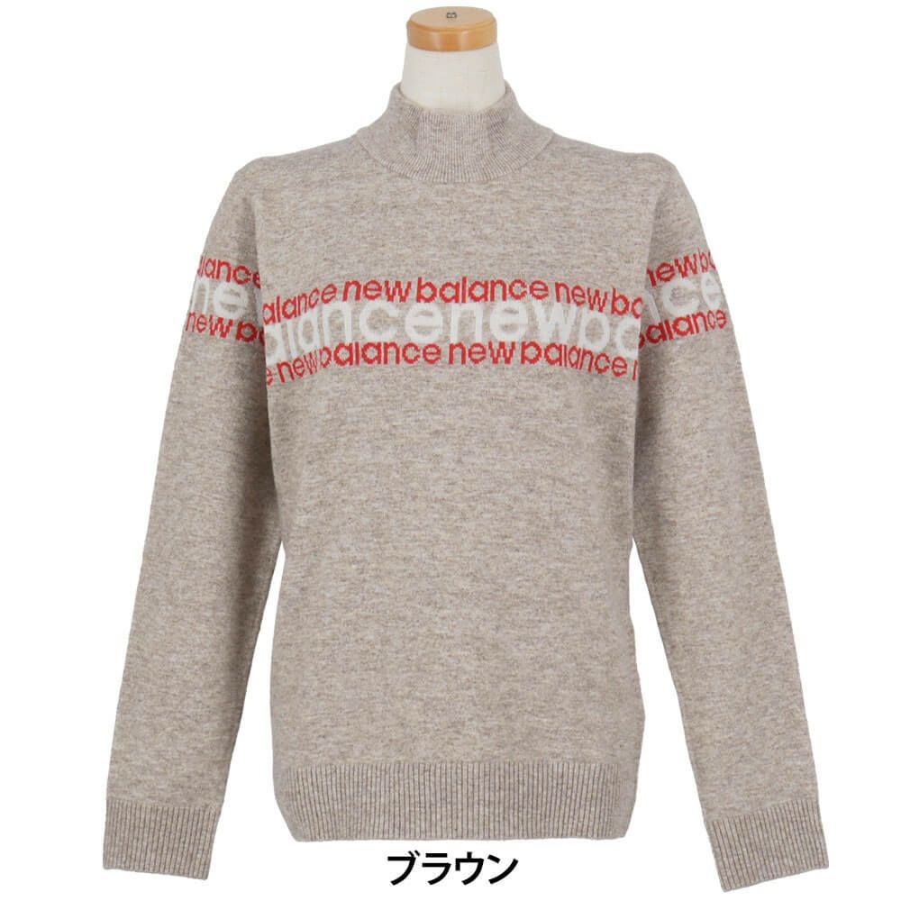 ニューバランスゴルフ　レディース 長袖 ハイネック ニット プルオーバー 012-5274502　2025年モデル 詳細8