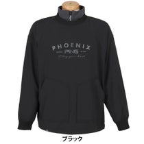 ピン PING メンズ ダブルフェイス ツインレイヤード 長袖 アウター 621-5220901 2025年モデル ブラック系 商品全体