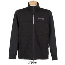 ピン PING メンズ ピンソニックキルト ダンボール ハイブリット 長袖 ブルゾン 621-5220902 2025年モデル ダークグレー系 アクセサリー全体