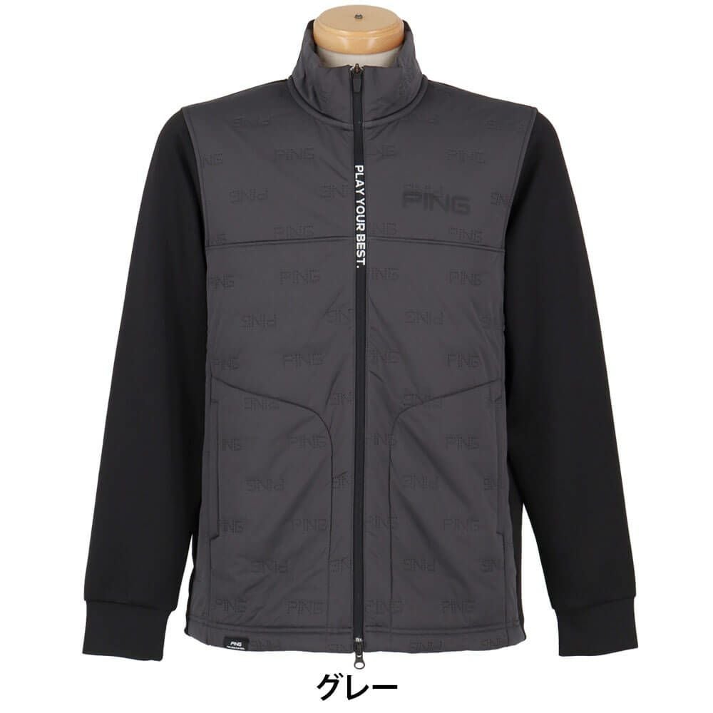 ピン PING　メンズ ピンソニックキルト ダンボール ハイブリット 長袖 ブルゾン 621-5220902　2025年モデル 詳細1 詳細5