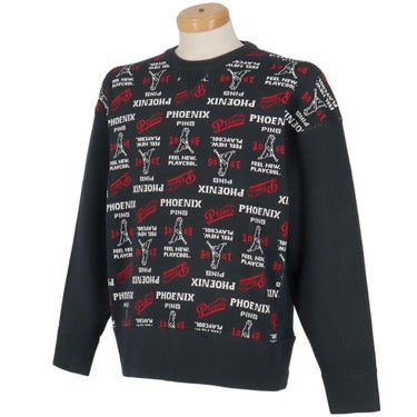 ピン PING　メンズ ジャカード 長袖 クルーネック ニット プルオーバー 621-5270002　2025年モデル 詳細1 詳細13