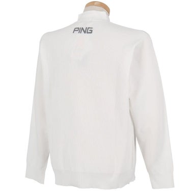 ピン PING　メンズ ハーフジップ 長袖 ハイネック ジャガード ニット 621-5275900　2025年モデル 詳細1 詳細13