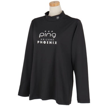 ピン PING　レディース トリコット 長袖 ハイネック シャツ 622-5266001　2025年モデル 詳細1 詳細4