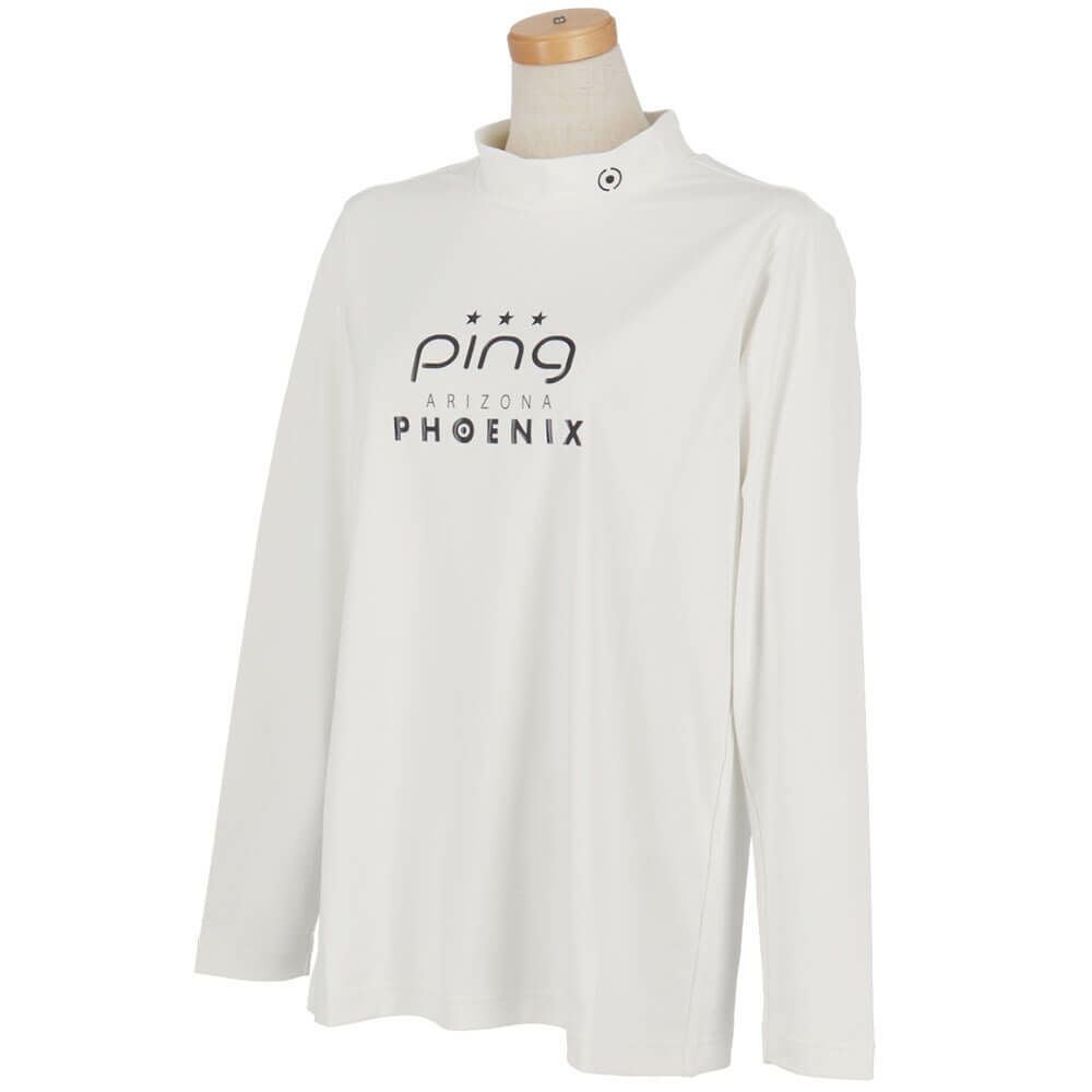 ピン PING　レディース トリコット 長袖 ハイネック シャツ 622-5266001　2025年モデル 詳細1 詳細7
