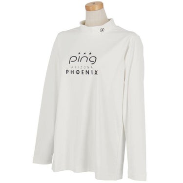 ピン PING　レディース トリコット 長袖 ハイネック シャツ 622-5266001　2025年モデル 詳細1 詳細7