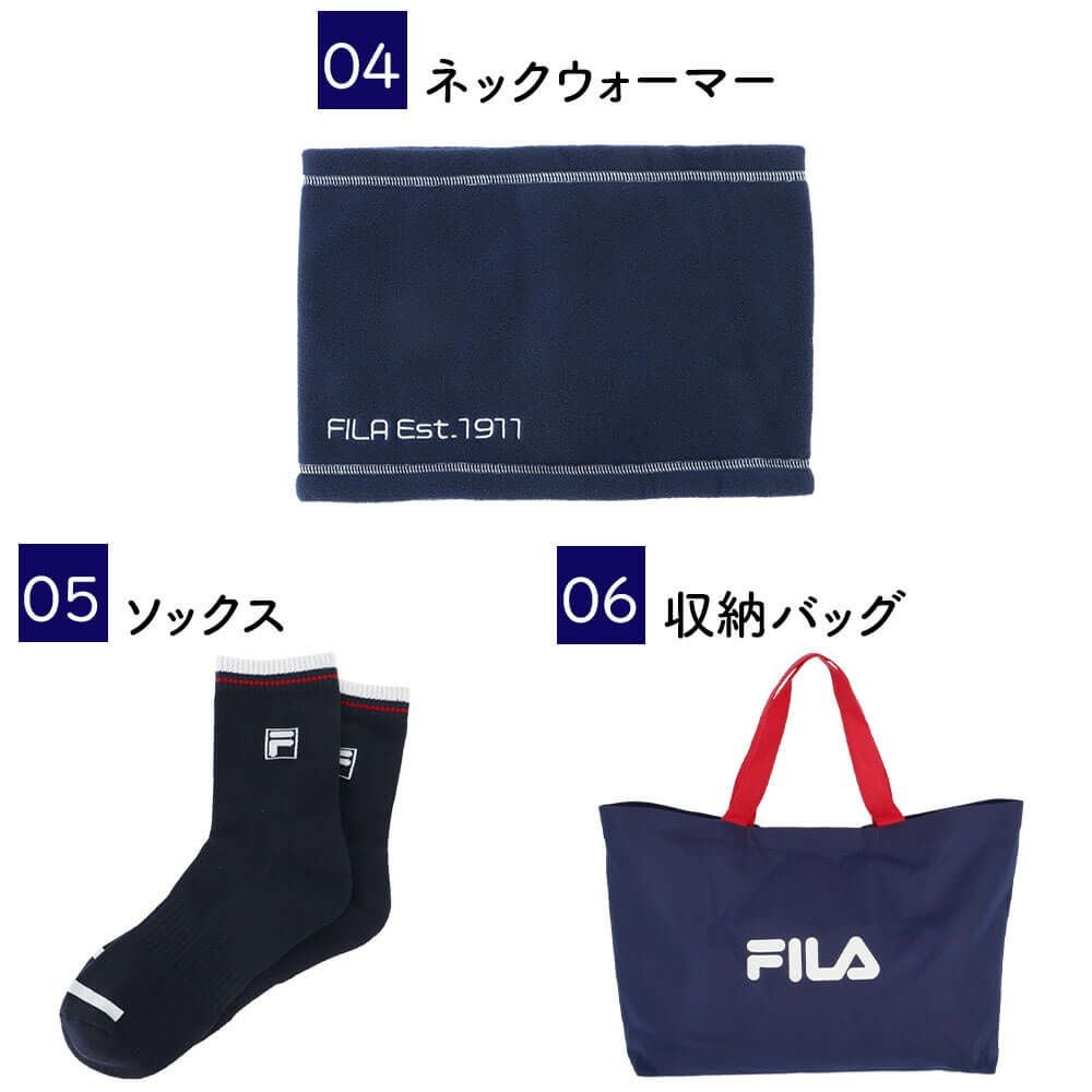 豪華8点セット フィラ FILA 2026年新春 メンズ ゴルフウェア福袋