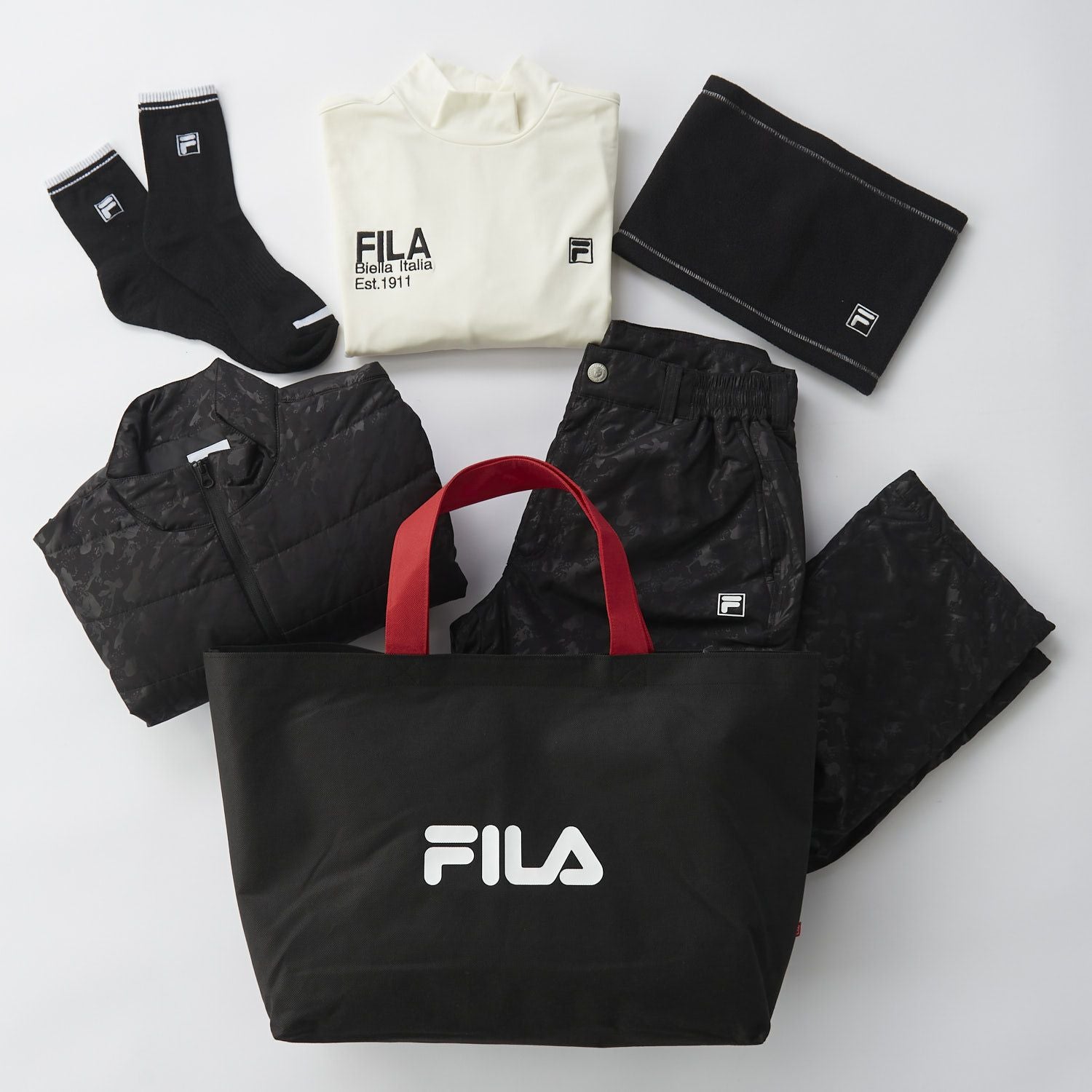 豪華8点セット フィラ FILA 2026年新春 メンズ ゴルフウェア福袋