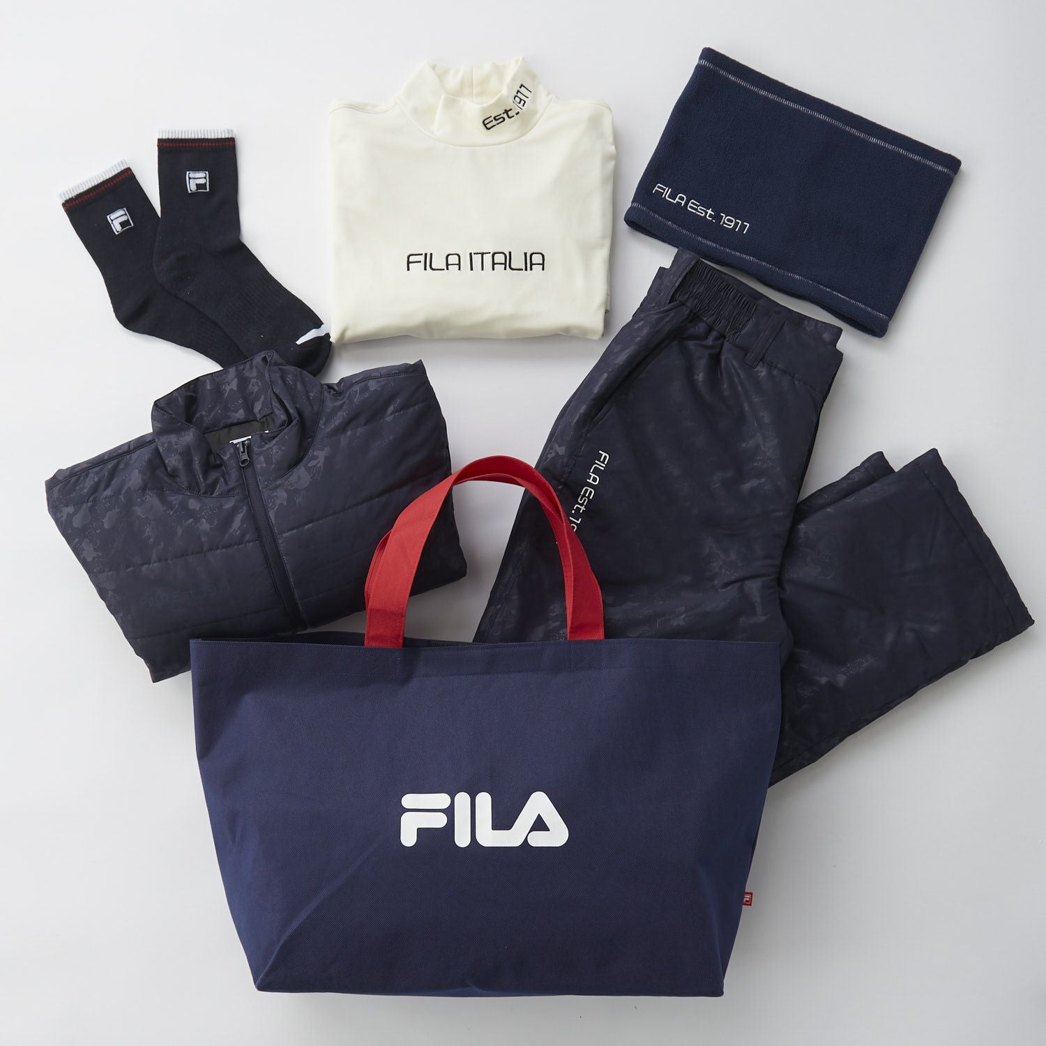 豪華8点セット フィラ FILA 2026年新春 メンズ ゴルフウェア福袋