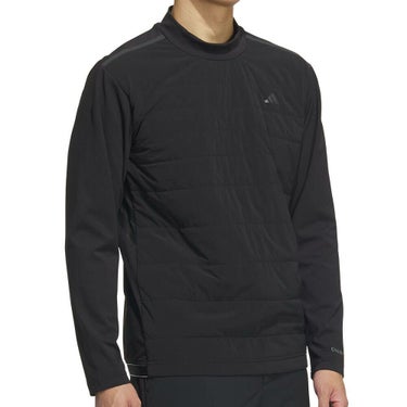 アディダス adidas　メンズ アディゼロ Frost Guard キルトコンビネーション 長袖 モックネック シャツ JWJ83　2025年モデル 詳細7