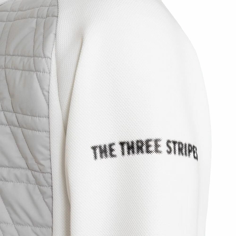 アディダス adidas　メンズ ファブリックミックス 長袖 フルジップ ジャケット OFG58　2025年モデル 詳細4