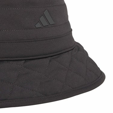 アディダス adidas　FROSTGUARD 保温 撥水 バケットハット KQE13 JX7004 ブラック　2025年モデル 詳細3