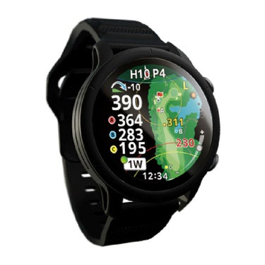 ショットナビ　Shot Navi VELLIX V12 べリックス 1.2インチ AMOLED　腕時計型 GPSゴルフナビ 距離計測器　ブラック 詳細2