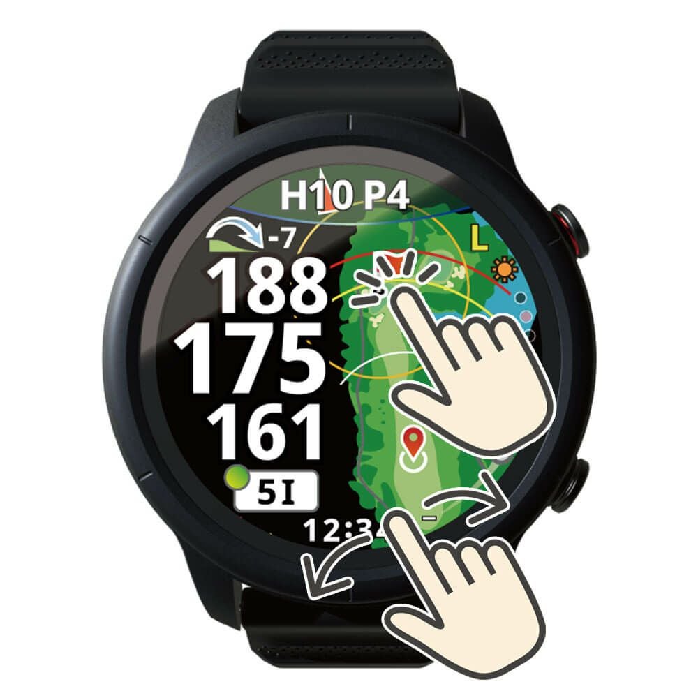 ショットナビ Shot Navi VELLIX V12 べリックス 1.2インチ AMOLED