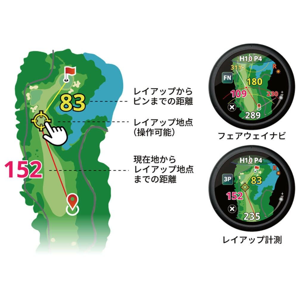 ショットナビ Shot Navi VELLIX V12 べリックス 1.2インチ AMOLED