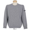 MOCO モコ　メンズ カシミヤ 長袖 クルーネック セーター 21-1252031　2025年モデル 詳細2