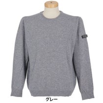 MOCO モコ　メンズ カシミヤ 長袖 クルーネック セーター 21-1252031　2025年モデル