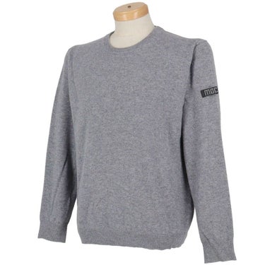 MOCO モコ　メンズ カシミヤ 長袖 クルーネック セーター 21-1252031　2025年モデル 詳細4