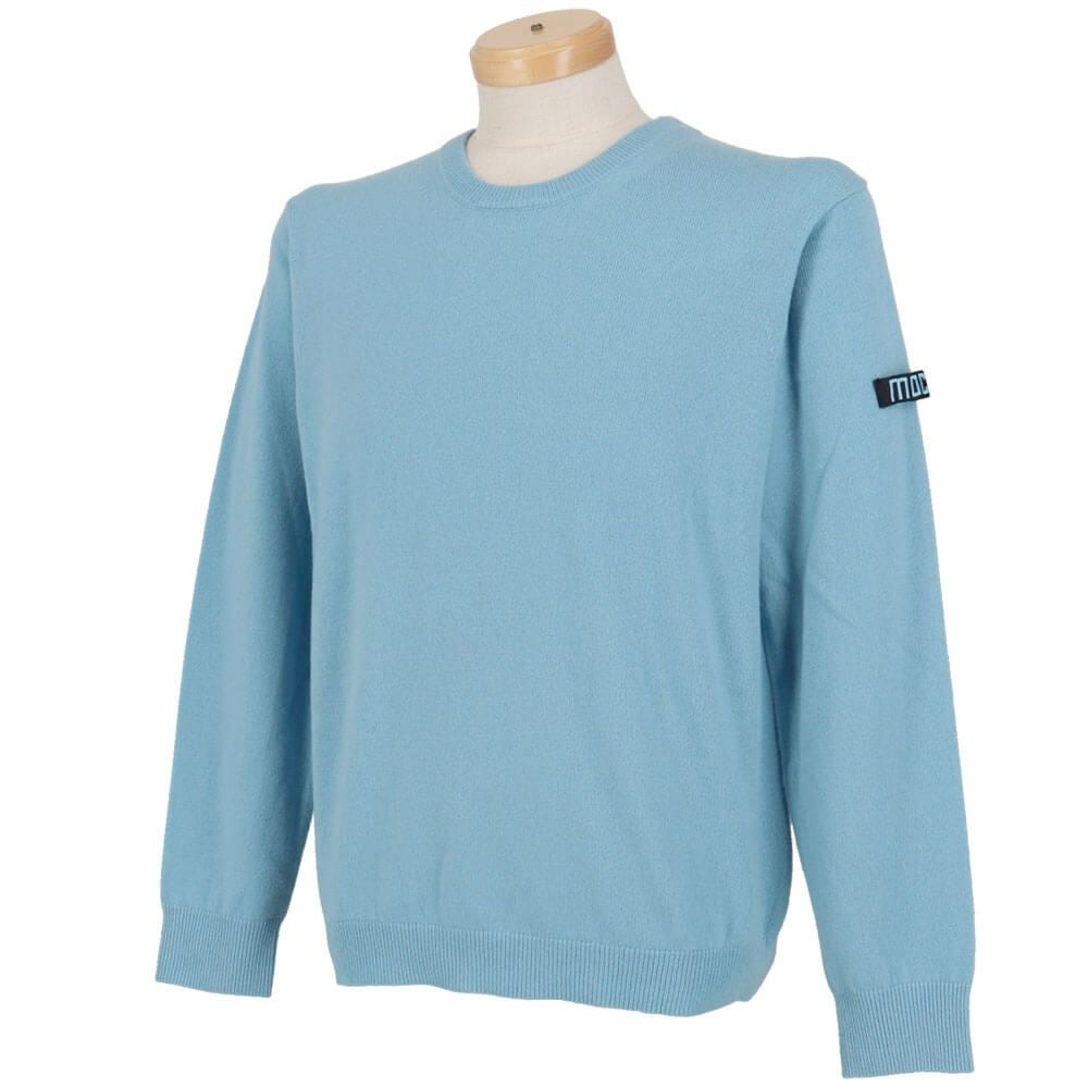MOCO モコ　メンズ カシミヤ 長袖 クルーネック セーター 21-1252031　2025年モデル 詳細12