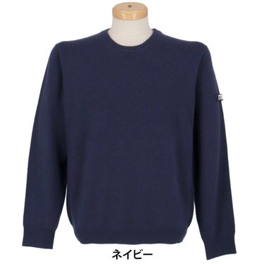 MOCO モコ　メンズ カシミヤ 長袖 クルーネック セーター 21-1252031　2025年モデル 詳細13