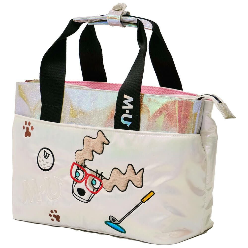 M・U SPORTS エム・ユー スポーツ　カートポーチ 703R6034 001 ホワイト　2025年モデル ホワイト 詳細2