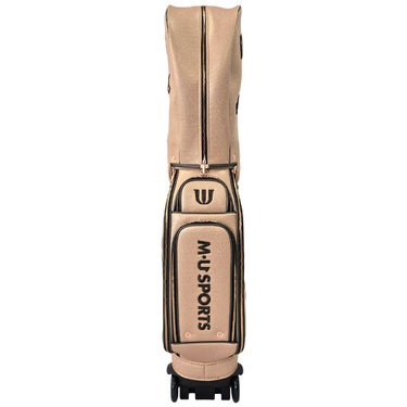 M・U SPORTS エム・ユー スポーツ　ローリングソール キャディバッグ 703R6130 090 ゴールド　2025年モデル ゴールド 詳細2
