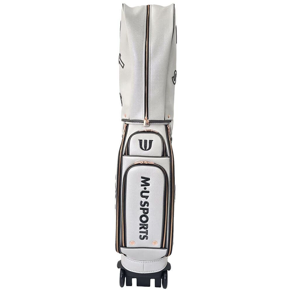 M・U SPORTS エム・ユー スポーツ　ローリングソール キャディバッグ 703R6130 091 シルバー　2025年モデル シルバー 詳細2