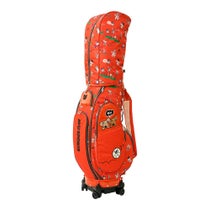 M・U SPORTS エム・ユー スポーツ　ローリングソール キャディバッグ 703R6136 020 オレンジ　2025年モデル