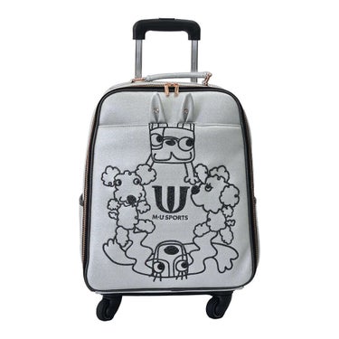 M・U SPORTS エム・ユー スポーツ　キャリーバッグ 703R6230 091 シルバー　2025年モデル シルバー