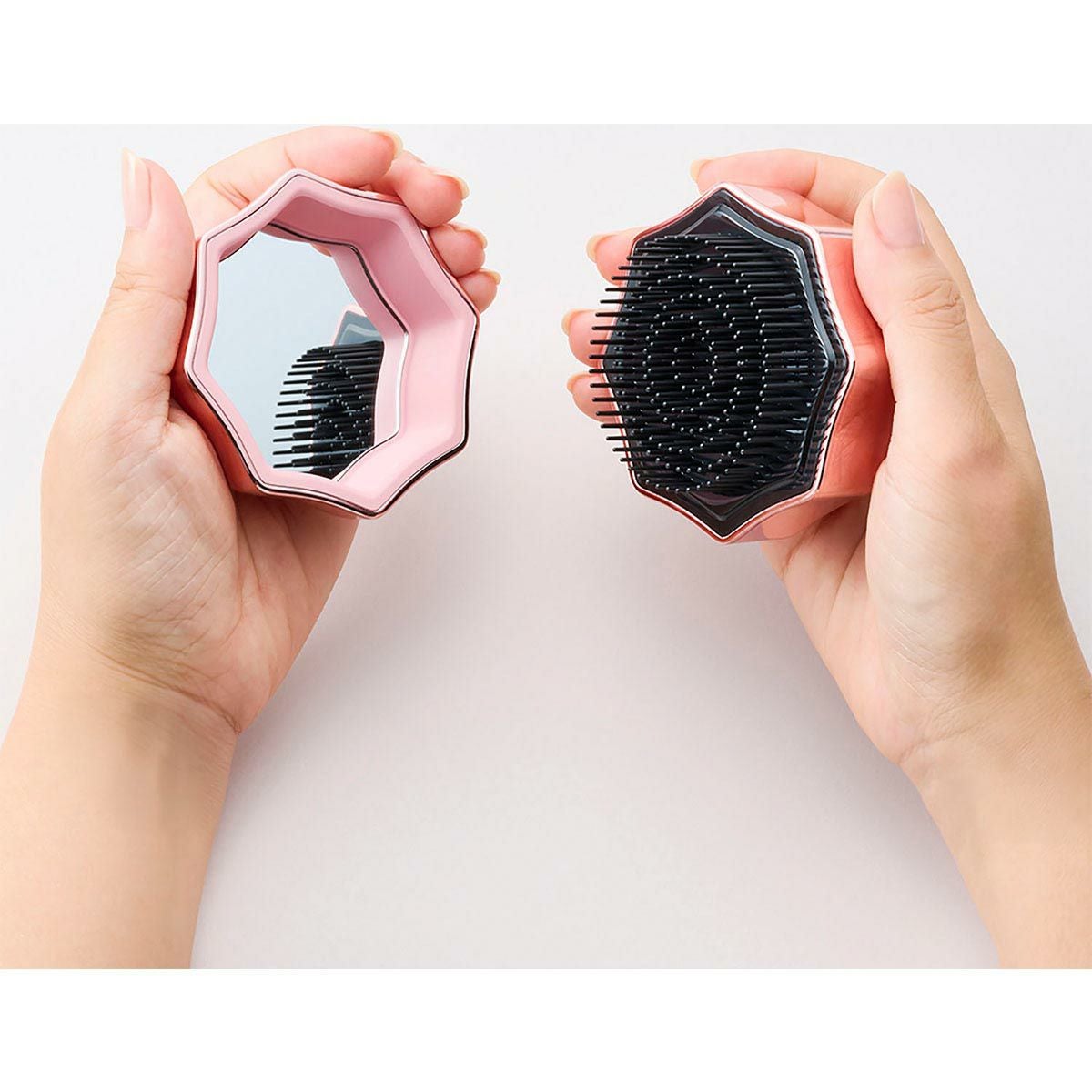 ドクターエア DOCTORAIR ミラブラシ ヘアブラシ BBR-01 ミラー付