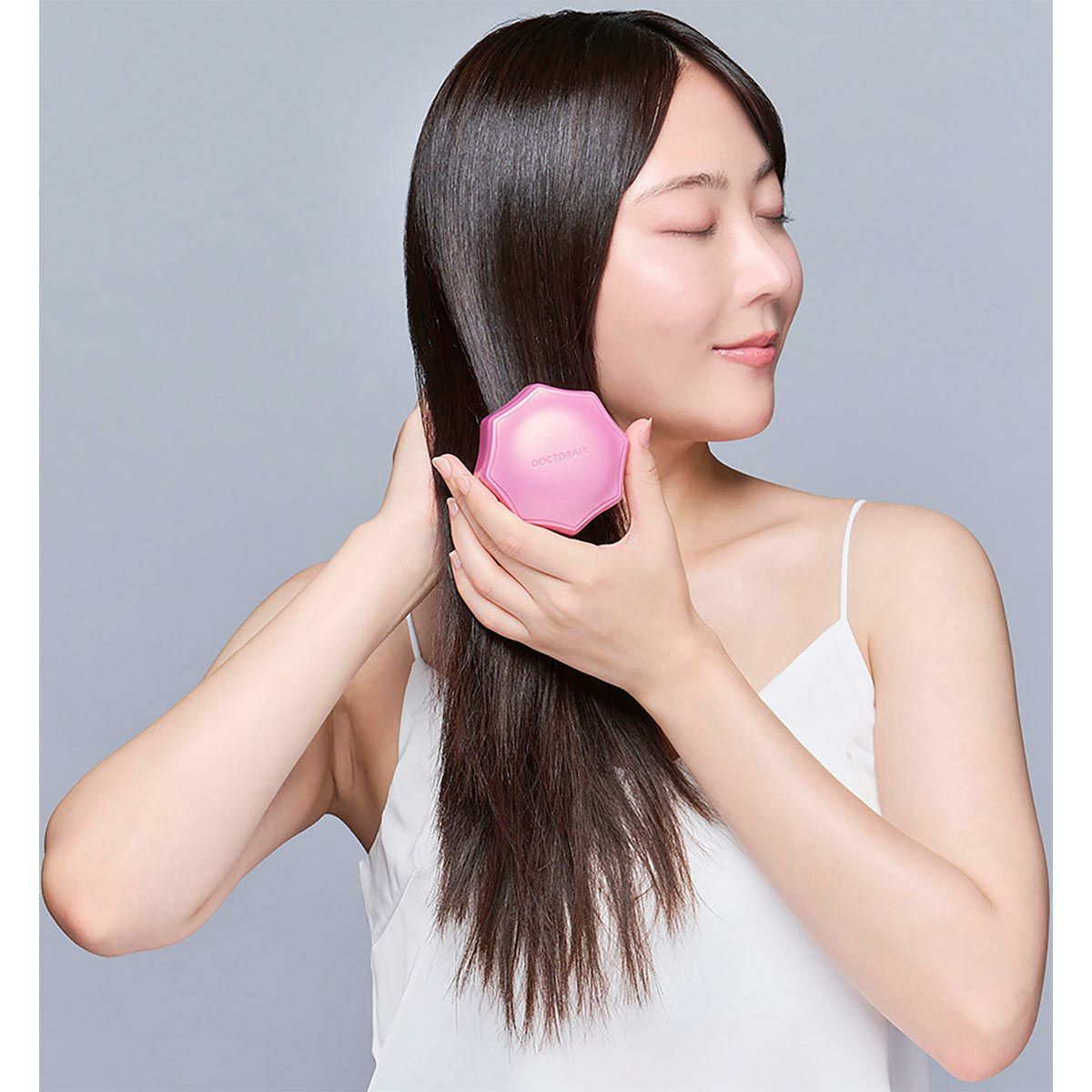 ドクターエア DOCTORAIR ミラブラシ ヘアブラシ BBR-01 ミラー付