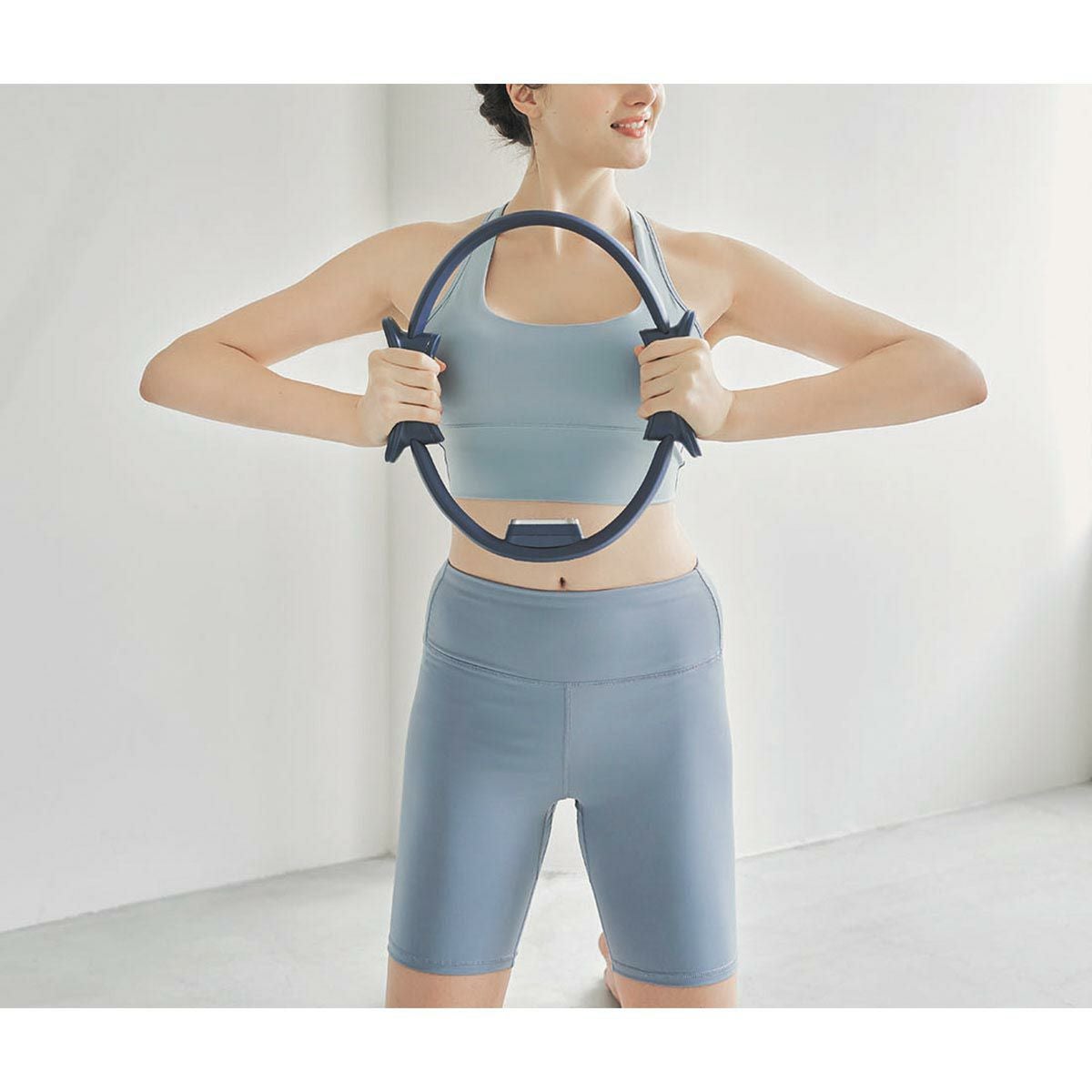 ドクターエア DOCTORAIR　ピラティスリング　エクササイズ用品 EPR-02 ブルー 詳細8