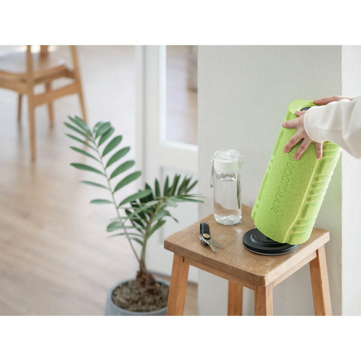 ドクターエア DOCTORAIR　ストレッチロール3 専用充電スタンド　ESR-07STD ブラック 詳細4