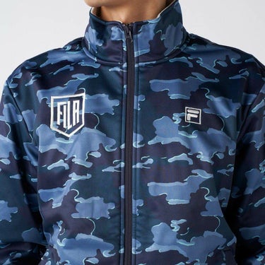 フィラ FILA　メンズ カモフラ柄 長袖 フルジップ ボンディング ブルゾン 785-291Y 詳細8