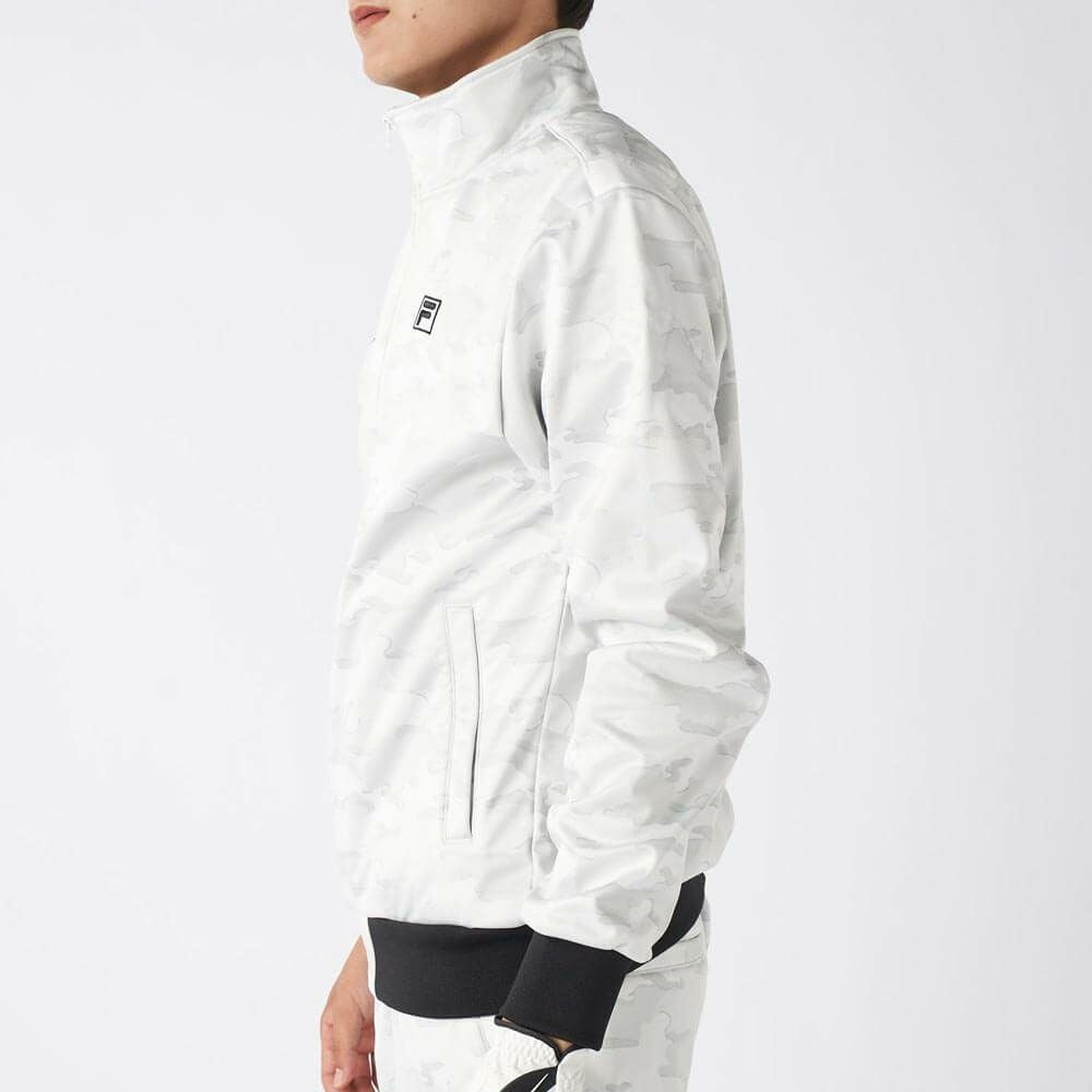 フィラ FILA　メンズ カモフラ柄 長袖 フルジップ ボンディング ブルゾン 785-291Y 詳細12