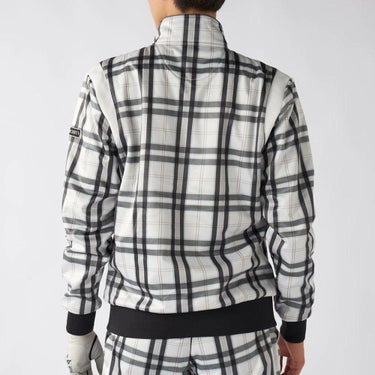 フィラ FILA　メンズ チェック柄 長袖 フルジップ ボンディング ブルゾン 785-292Y 詳細9