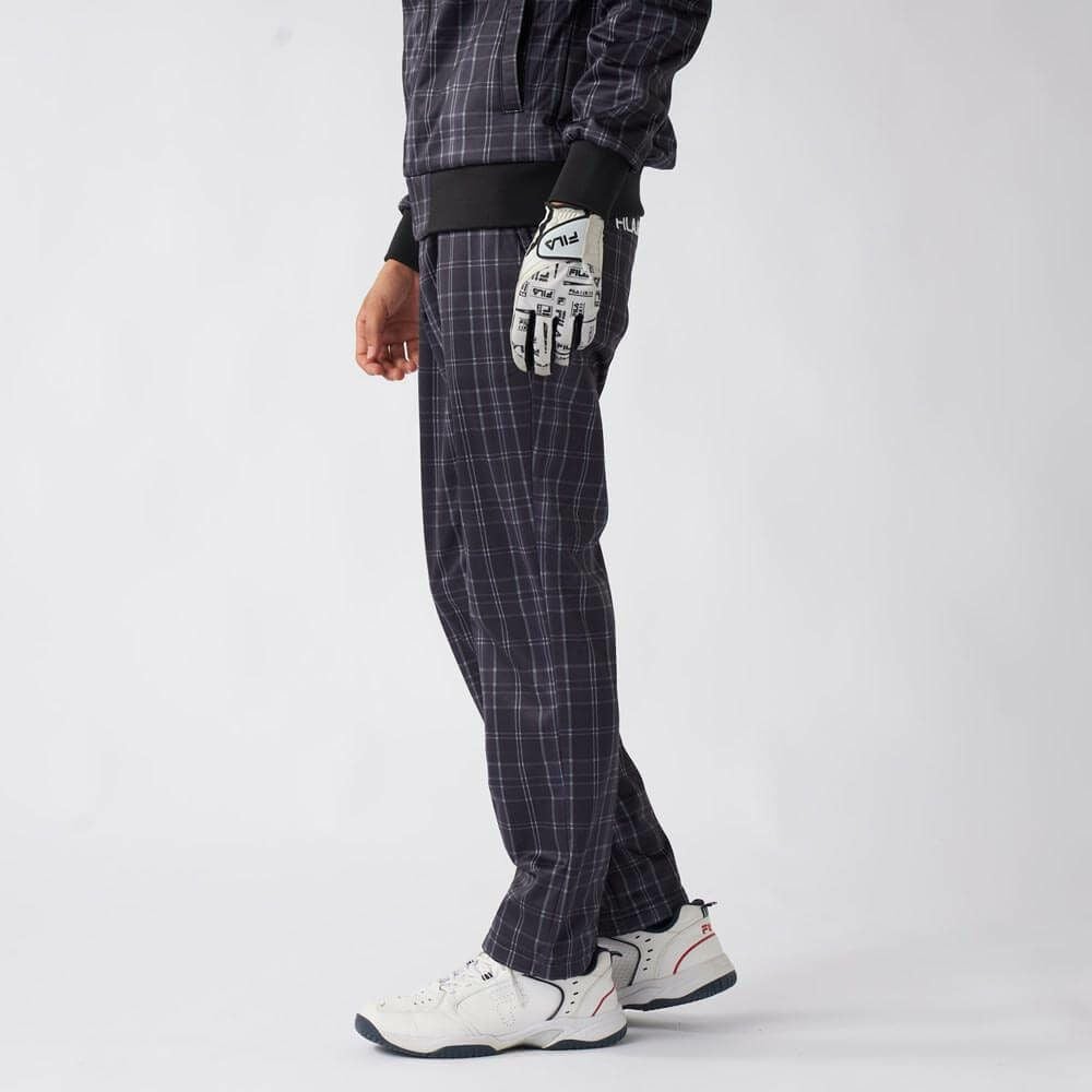 フィラ FILA メンズ チェック柄 ボンディング ロングパンツ 785-392Y
