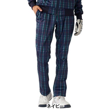 フィラ FILA　メンズ チェック柄 ボンディング ロングパンツ 785-392Y 詳細8