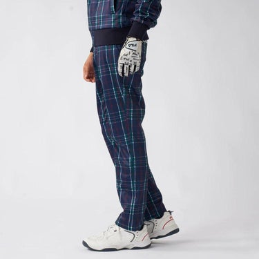 フィラ FILA　メンズ チェック柄 ボンディング ロングパンツ 785-392Y 詳細10