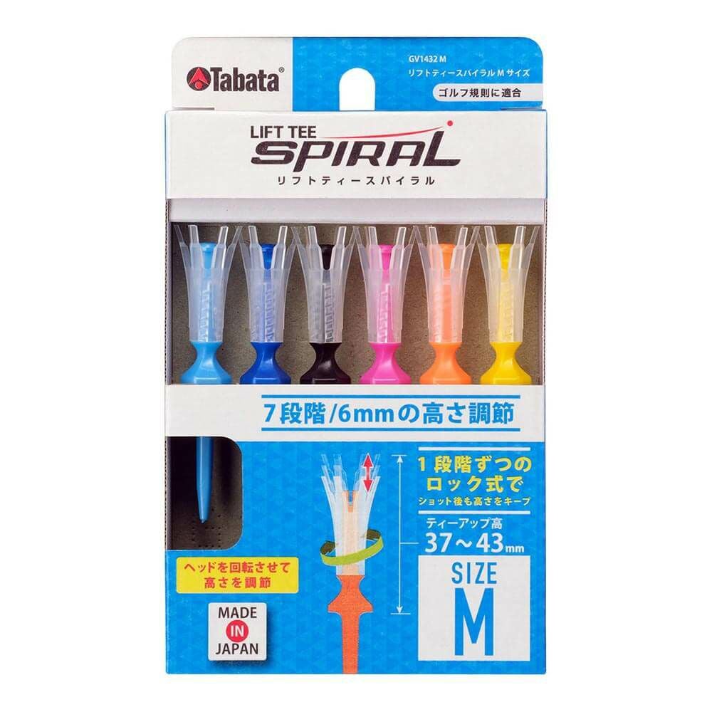 タバタ Tabata　LIFT TEE SPIRAL リフトティー スパイラル Mサイズ GV1432 M A  詳細2