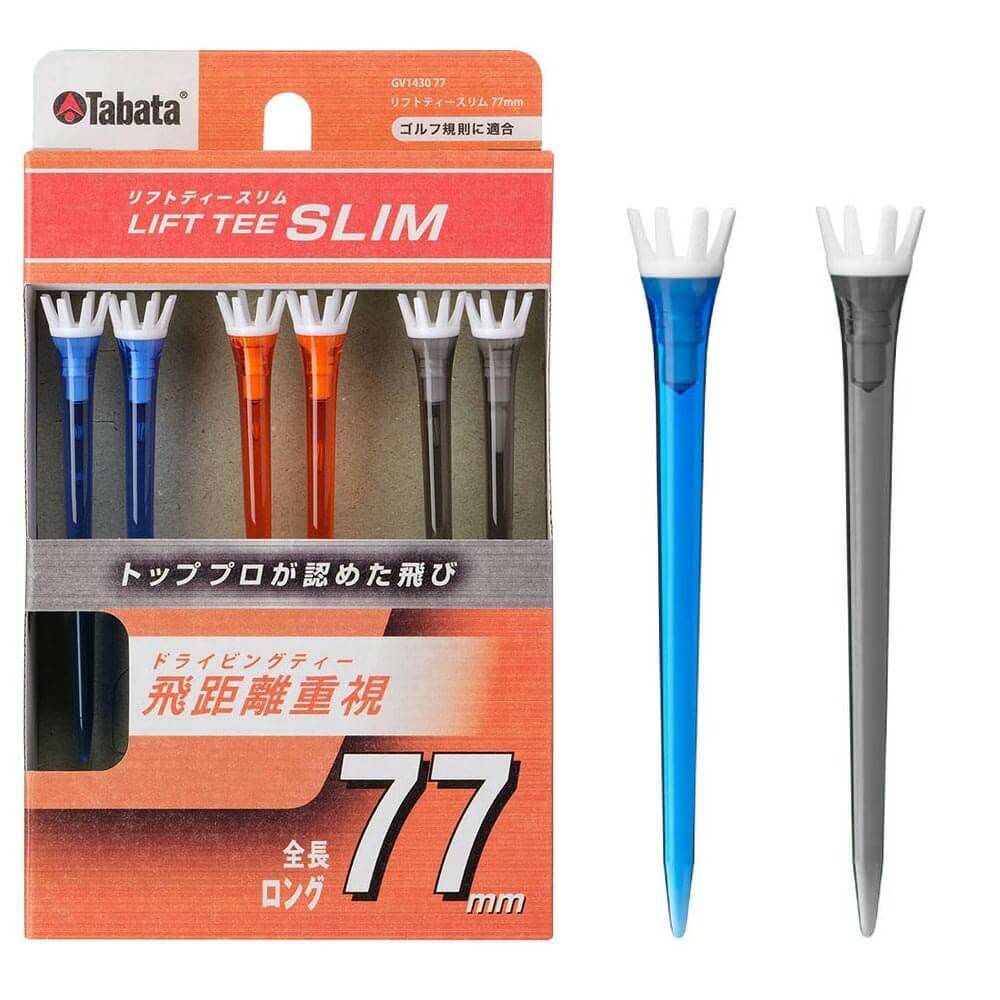 タバタ Tabata　LIFT TEE SLIM リフトティー スリム ロング 77mm GV1430 77 A クリアカラー 77mm/クリアカラー
