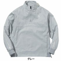 リュクスエイケイエムプラス　メンズ ラインハーフジップ 長袖 ブリーザブル ブルゾン LAO-25012　2025年モデル