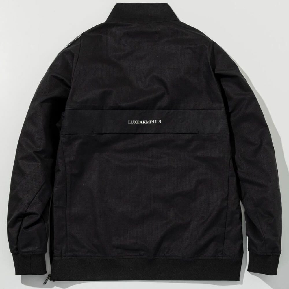 リュクスエイケイエムプラス　メンズ ラインハーフジップ 長袖 ブリーザブル ブルゾン LAO-25012　2025年モデル 詳細1 詳細4