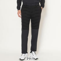 キャロウェイ Callaway メンズ スターストレッチ 二重織 中綿 ロングパンツ C25226116 2025年モデル ダークグレー系 ウェア全体