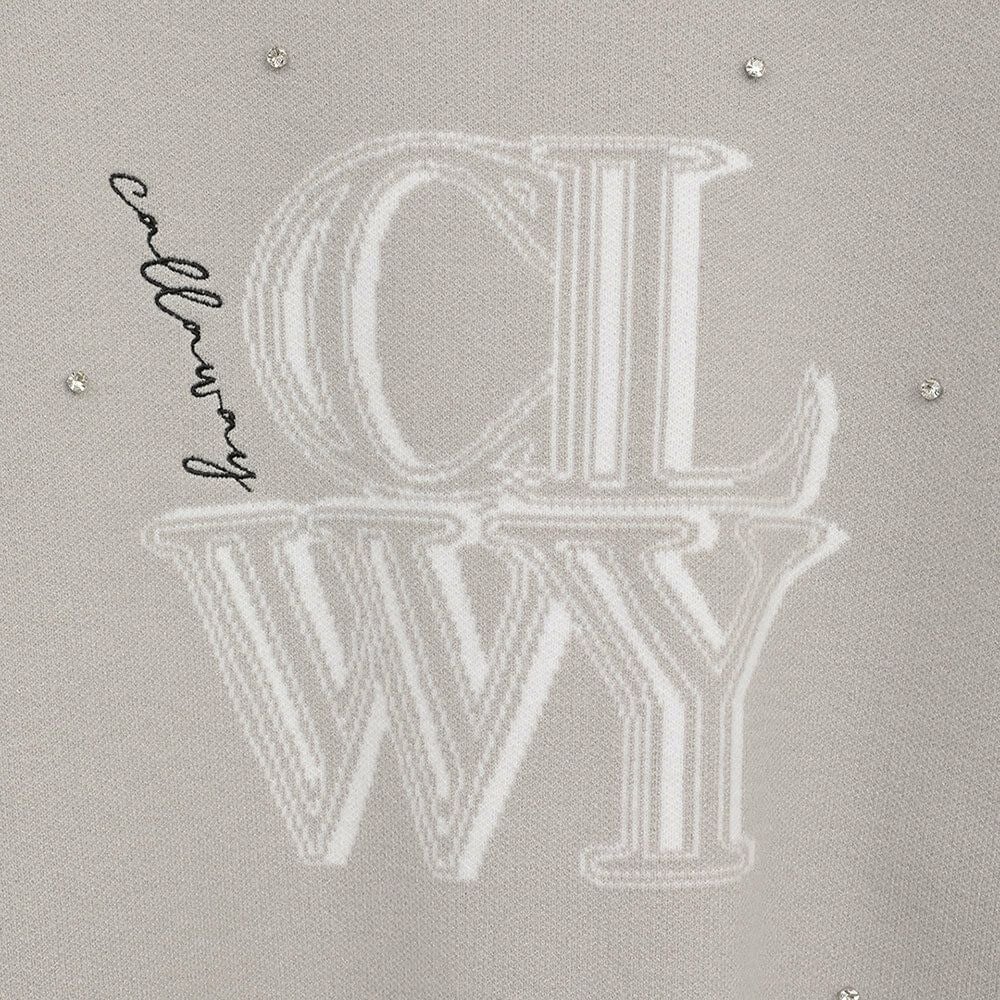 キャロウェイ Callaway　レディース クルーネック 長袖 ラインストーン付き ニット C25218201　2025年モデル 詳細1 詳細10