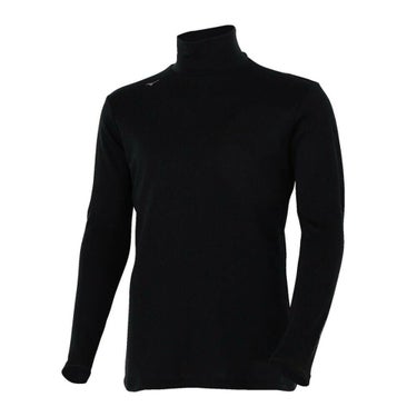 ミズノ MIZUNO　メンズ BIO NEXT バイオネクスト ブレスサーモウール 長袖 ハイネック E2MJC501　2025年モデル ブラック（E2MJC50109）