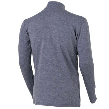 ミズノ MIZUNO　メンズ BIO NEXT バイオネクスト ストレッチフリース 長袖 ハイネック E2MJC502　2025年モデル ブラック杢 詳細2