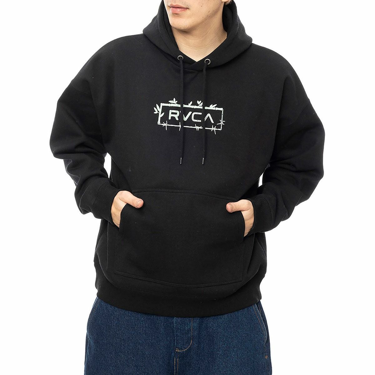 ルーカ RVCA　 BORDERED HD スウェットパーカー HOODIE PULLOVER BE042039 詳細2