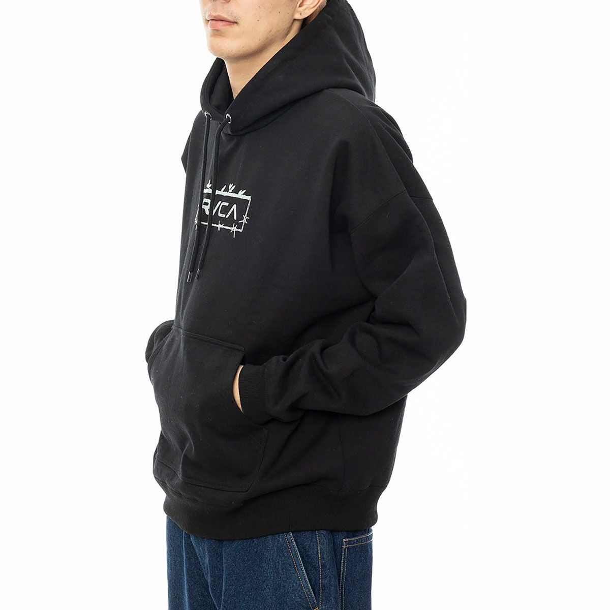ルーカ RVCA　 BORDERED HD スウェットパーカー HOODIE PULLOVER BE042039 詳細3
