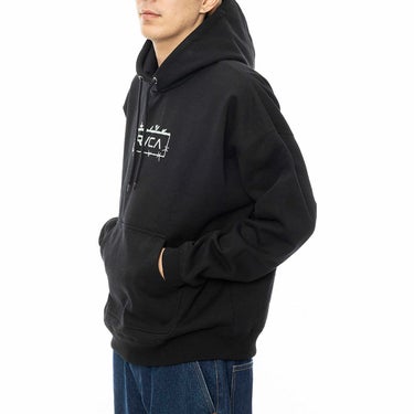 ルーカ RVCA　 BORDERED HD スウェットパーカー HOODIE PULLOVER BE042039 詳細3