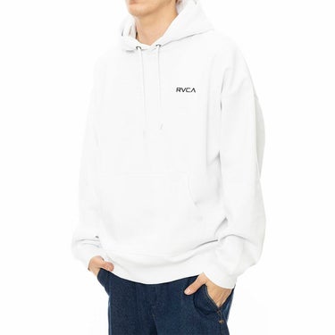 ルーカ RVCA　メンズ BALANCE BOX HD スウェットパーカー HOODIE PULLOVER BE042040 ホワイト（WHT） 詳細2